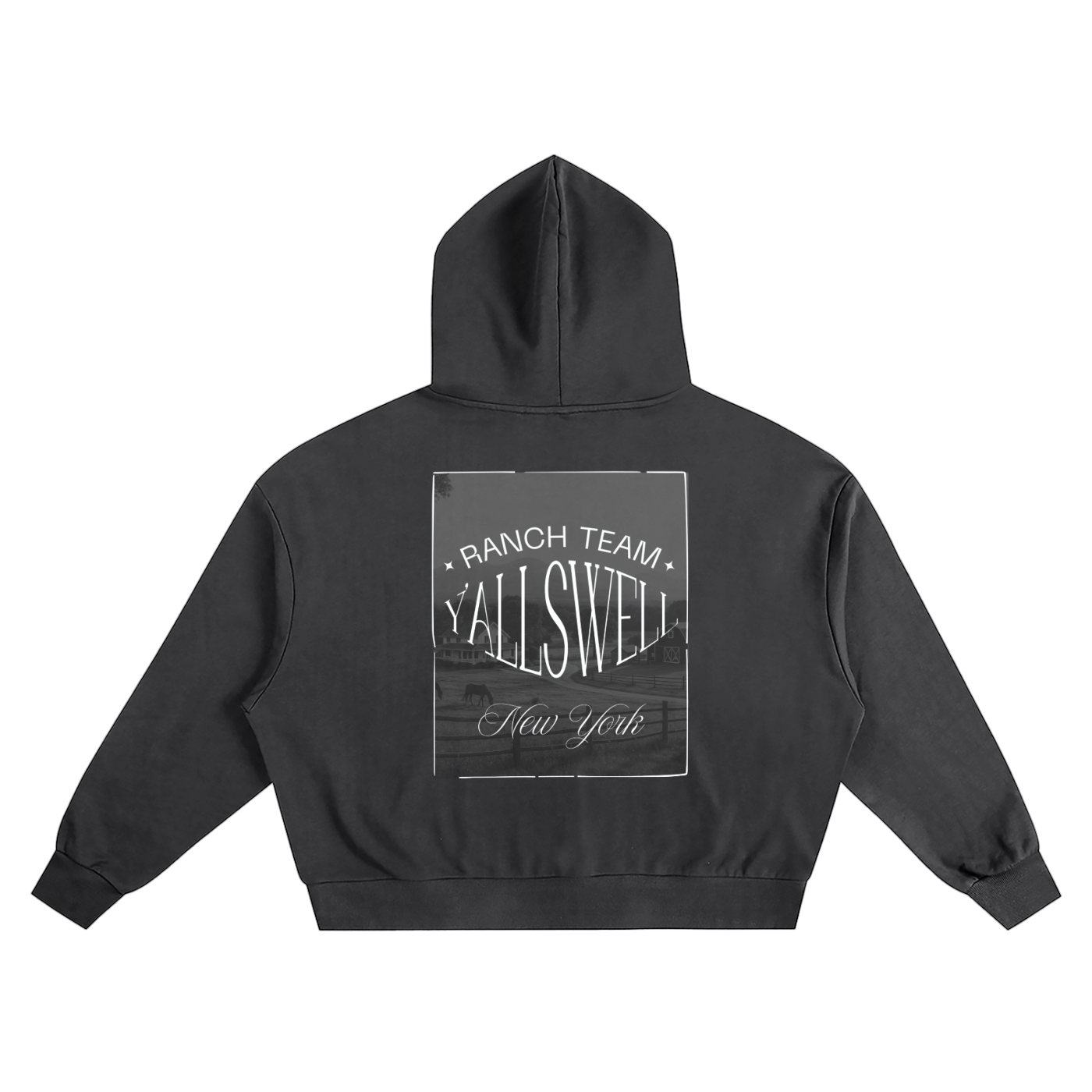 Ranch Team Collection - Y'allsWell Wide Bottom Hoodie